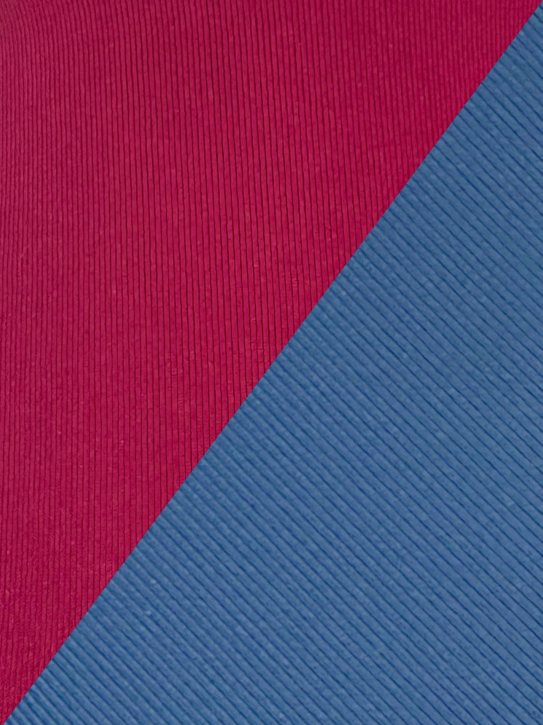 Blueberry/Pomegranate Reversible Crochet Triangle Top-Rhyle Swim