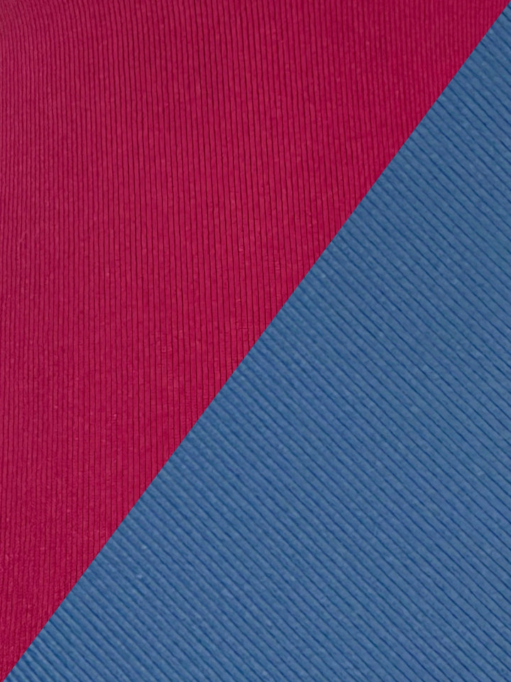 Blueberry/Pomegranate Reversible Crochet Triangle Top-Rhyle Swim